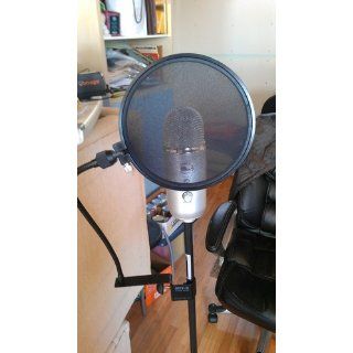 Nady MPF 6 6 Inch Clamp On Microphone Pop Filter: Musical Instruments