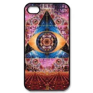 All Seeing Eye Hard Plastic Back Protection Case for Iphone 4, 4S: Cell Phones & Accessories