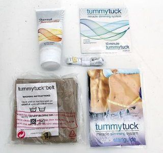 Tummy tuck System Thermal accelerator cream & Belt As seen on TV : Everything Else