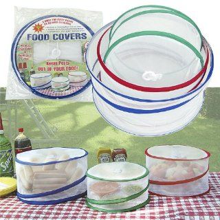 Set of 3 Pop Up Outdoor Food Covers   As Seen on TV   As Seen on TV: Everything Else