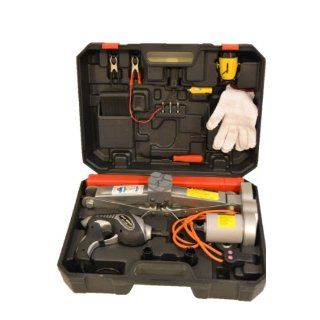 3 Ton Electric Scissor Jack 12v w/ Impact Wrench 12v   Flat Tire Changing Kit (Everything included as seen), On Line Video: Automotive