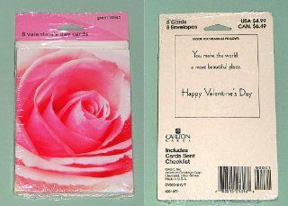 8 Carlton Valentine's Day with Envelopes and Cards Sent Checklist   Happy Valentine's Day   Pink Rose : Greeting Cards : Office Products