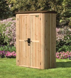 Suncast Wood/Resin Vertical Shed : Storage Sheds : Patio, Lawn & Garden