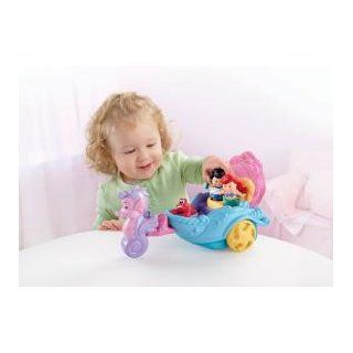 Fisher Price Little People Disney Princess: Ariel's Coach: Toys & Games