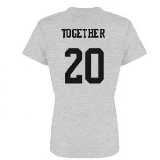 Together Since Couple Tee: Junior Fit Basic Tultex Fine Jersey T Shirt: Clothing