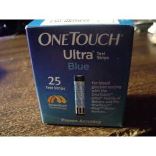 One Touch Ultra FastDraw Test Strips 25: Health & Personal Care