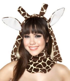 Giraffe Hood (As Shown;One Size): Hats: Clothing