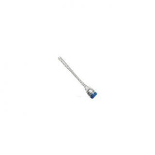 Woodhead 36508 Cable Strain Relief, Dust Tight, Wide Range, Zinc Plated Steel Body, Galvanized Steel Mesh, Insulated Bushing, Straight Male, 3/4" NPT Thread Size, .52 .73" Cable Diamter, 5 3/4" Mesh Length: Electrical Cables: Industrial &