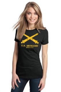 U.S. ARMY ARTILLERY, SINCE 1775 Ladies' T shirt / Insignia Military Pride Shirt: Clothing