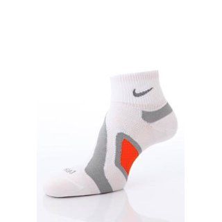 Nike Elite Stability 2.0 Quarter Running Socks   Small   White : Athletic Socks : Sports & Outdoors