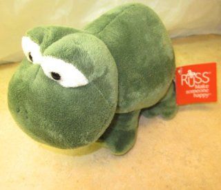 Russ Make Someone Happy Roly Poly Green Frog 8" Plush: Toys & Games