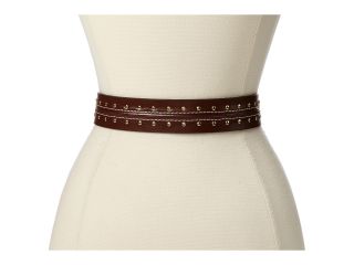 MICHAEL Michael Kors 38mm Belt with/ Piping And Studding Detail