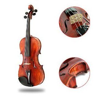 Stentor Elysia 4/4 Violine Garnitur mit Bogen aus Kohlenfaser (Vorbereitet): Musikinstrumente