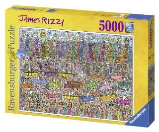 Ravensburger 17427   James Rizzi   5000 Teile Puzzle (153x101 cm): Spielzeug