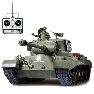 SNOW LEOPARD MG EDITION   RC ferngesteuerter Panzer mit Schuss, Sound, Rauch, Metallgetriebe + Powerakku Kettenfahrzeug im Modell Mastab 1:16 mit Munition, Power Motor, Neu: Spielzeug
