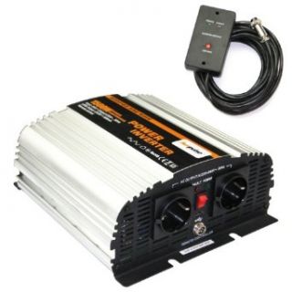 Spannungswandler MS 24V 1500/3000 Watt Inverter Wechselrichter incl. 4,5 m Fernbedienung: Beleuchtung