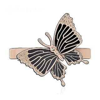 fliegender Schmetterling Kopfschmuck, Haarnadel, Cross Clip, Top Clip, Haarspange Item: FJ0982.: Küche & Haushalt