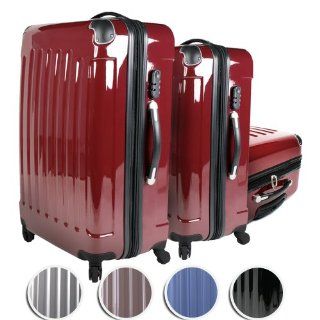 3tlg. Reisekoffer Hartschalen Trolley Set Koffer M L XL mit 360 Rollensystem   Farbwahl: Koffer, Ruckscke & Taschen
