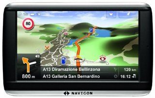 NAVIGON 42 Premium Navigationssystem (10,9cm (4,3 Zoll) Display, Europa 44, Navteq Traffic, NAVIGON Flow, Professionelle Sprachsteuerung 2.0 ): Navigation & Car HiFi