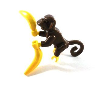 1 Stck LEGO "Affe mit 2 Bananen".: Spielzeug