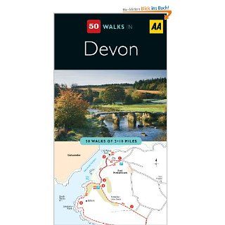 50 Walks in Devon (AA 50 Walks In): AA Publishing: Fremdsprachige Bücher