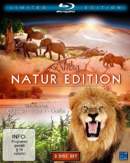 Afrika   Natur Edition Africa   Outsiders / Africa   Super Seven / Africa   Gorillas Blu ray Limited Collector's Edition: Peter Lamberti, Ellen Windemuth, Emmanuel Robin: DVD & Blu ray