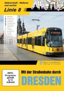 Mit der Straenbahn durch Dresden, Linie 8: Bild & Heimat: DVD & Blu ray