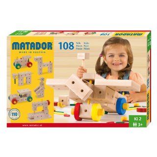 Matador Baukasten Ki 2, 100 Teile: Spielzeug