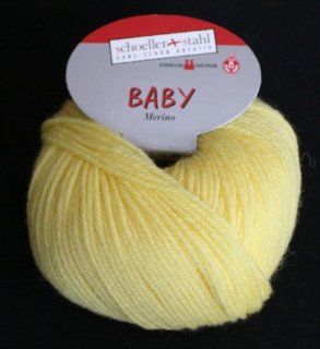 Baby Merino Schoeller + Stahl Merinoschurwolle Babywolle 25 g Farbe 3910 mais: Küche & Haushalt