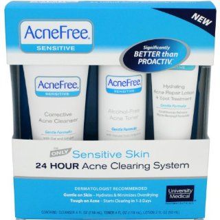 AcneFree Sensitive Skin Acne System, gegen milde Akne: Parfümerie & Kosmetik