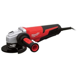 Milwaukee 6in. Grinder — 13 Amp, Paddle, Lock-On, Clutch, Model# 6161-30  Corded Handheld Grinders