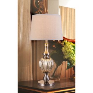 Fangio Lighting Mercury Contemporary 30 H Table Lamp with Empire