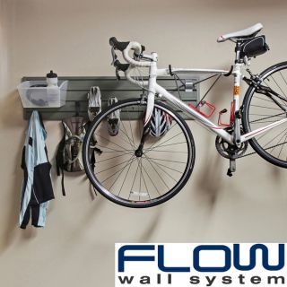 Flow Wall Silver/Clear Flow Anywhere Horizontal Bike Starter Set
