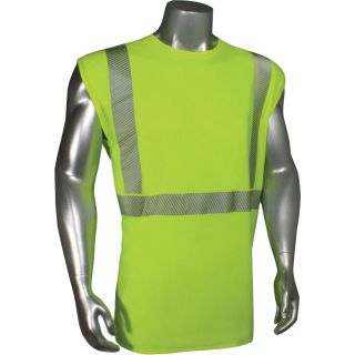 Radians RadWear USA Class 2 Breezelight Mesh Sleeveless Safety T-Shirt  Safety Shirts