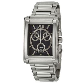 Charmex Mens Milano Stainless Steel Bracelet Chronograph Watch