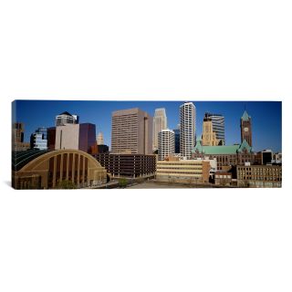iCanvas Panoramic Minneapolis, Minnesota Photographic Print on Canvas