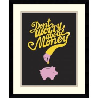 Anthony Peters Dont Worry About the Money Framed Art Print 17 x 21