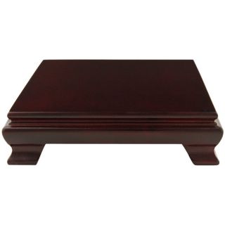 Rosewood 8 inch Square Base Stand (China)   13457477  