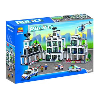 Fun Blocks POLICE Series Set A (1242 pieces)   14938670  