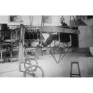 Buyenlarge French Aviator and Engineer Louis Bleriot in His Workshop