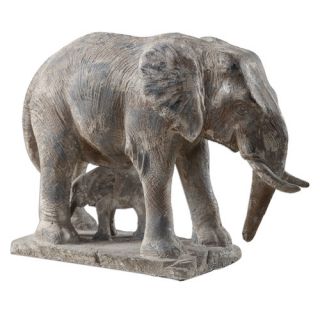 Standing Guard Elephant Statue by Uttermost