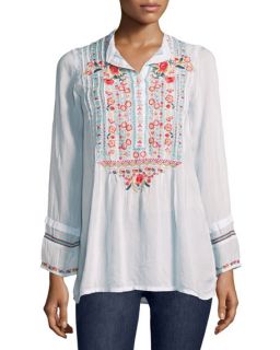 Johnny Was Collection Catra Embroidered Tunic, Womens