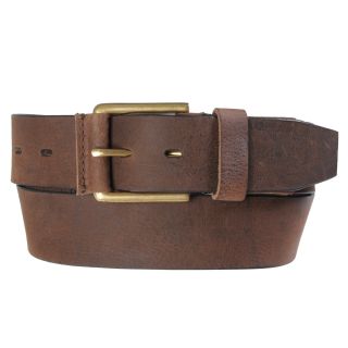 Timberland Mens Casual Distressed Genuine Leather Belt  