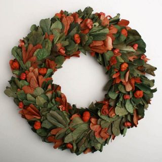 Tag 14 in. Mini Pumpkin Wreath   Wreaths
