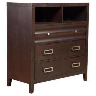 Alpine Furniture Legacy 4 Drawer TV Media Chest   Dressers