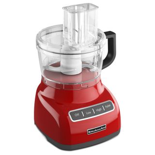 KitchenAid KFP0711ER Empire Red 7 cup Food Processor   15862457