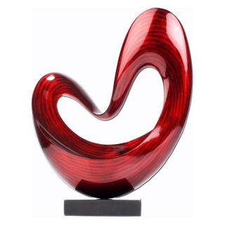Hebi Arts 16.5 in. Floating Heart   Sculptures & Figurines