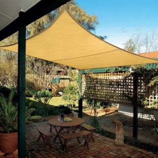 Coolaroo Coolhaven 12 ft. Square Shade Sail   Shade Sails