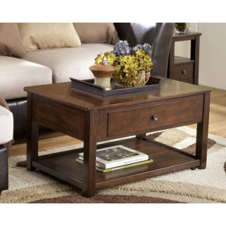 Signature Design by Ashley Machias Coffee Table with Lift Top