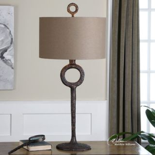 Uttermost Ferro 34.75 H Table Lamp with Drum Shade